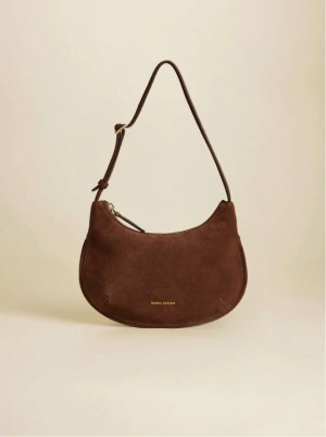 Women Manu Atelier Ilda Bags Chocolate | IMTHF-1608