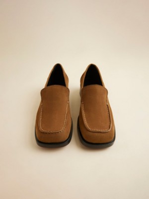 Women Manu Atelier Loafers Sigaro Suede | YGQAH-7098