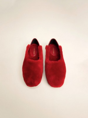 Women Manu Atelier Manu Ballet Flats Red | XTYOU-9306