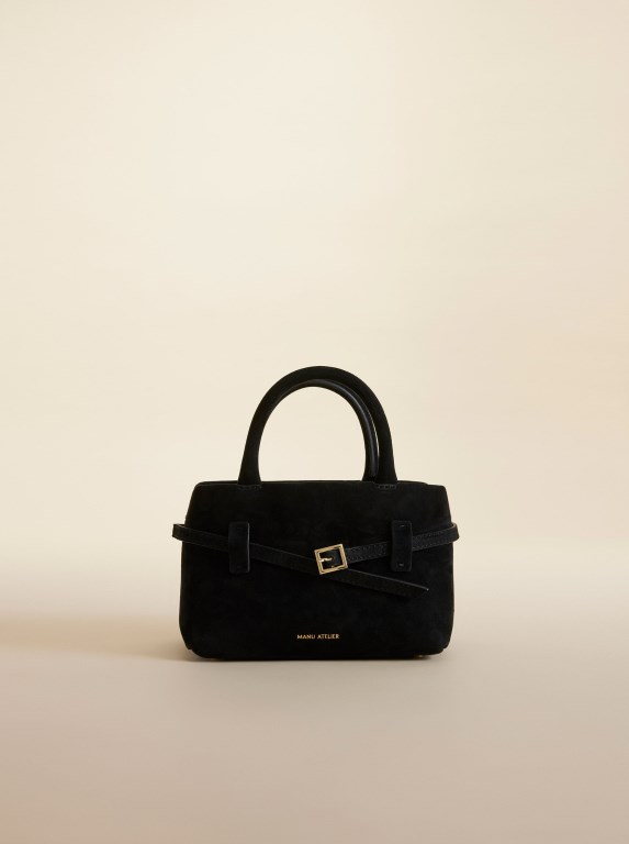 Women Manu Atelier 20 Le Cambon Bags Black | DCMIU-1279