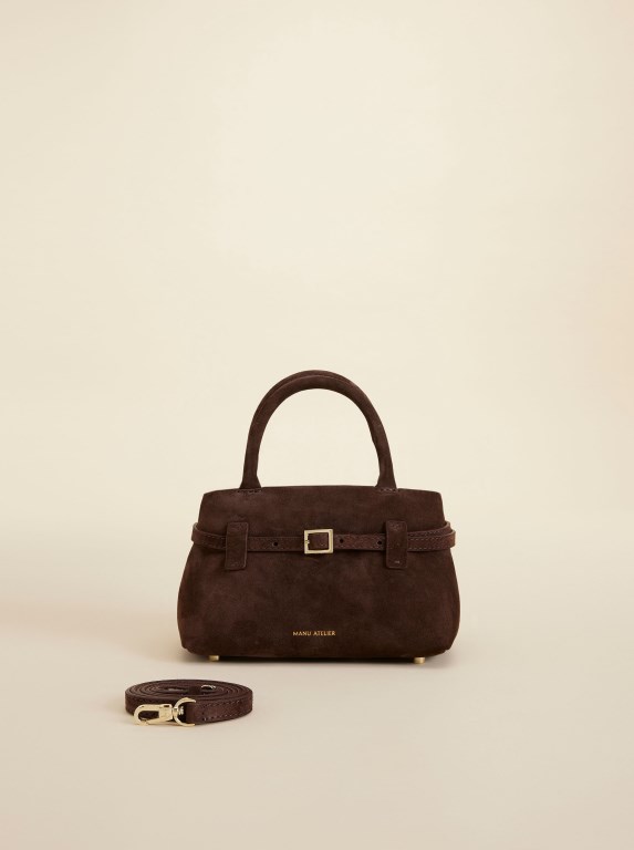 Women Manu Atelier 20 Le Cambon Bags Brown | CZJVH-5473