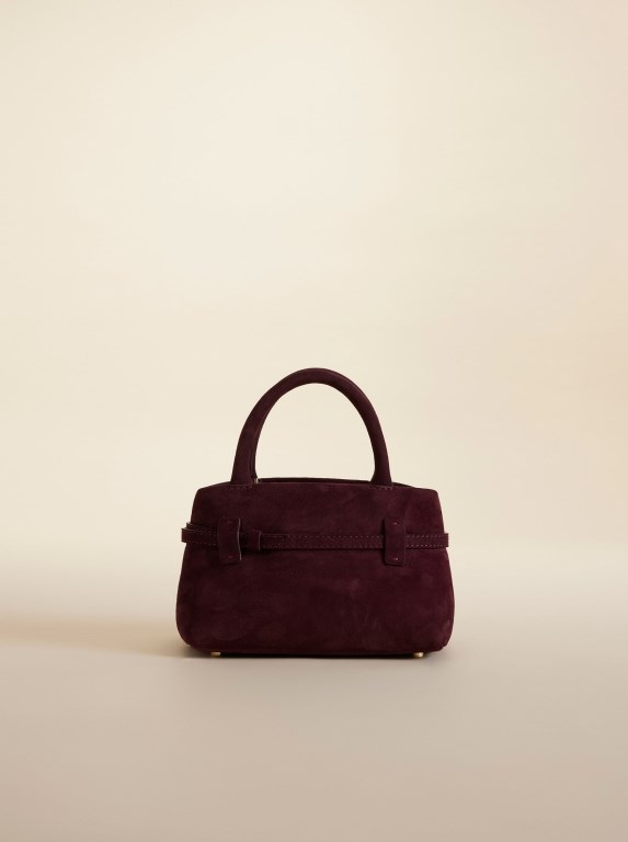 Women Manu Atelier 20 Le Cambon Bags Burgundy | CZAQI-9456