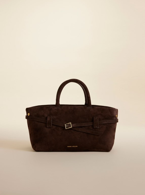 Women Manu Atelier 25 Le Cambon Bags Brown | CLQSZ-3427