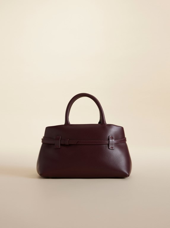 Women Manu Atelier 25 Le Cambon Bags Burgundy | AOYZT-1785