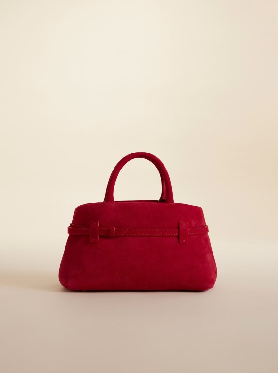 Women Manu Atelier 25 Le Cambon Bags Red | CAQKW-1863