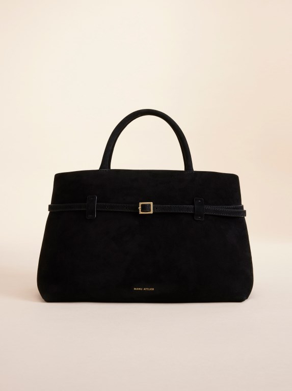 Women Manu Atelier 35 Le Cambon Bags Black | AMWNC-0832