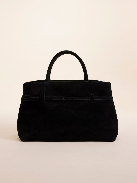 Women Manu Atelier 35 Le Cambon Bags Black | AMWNC-0832