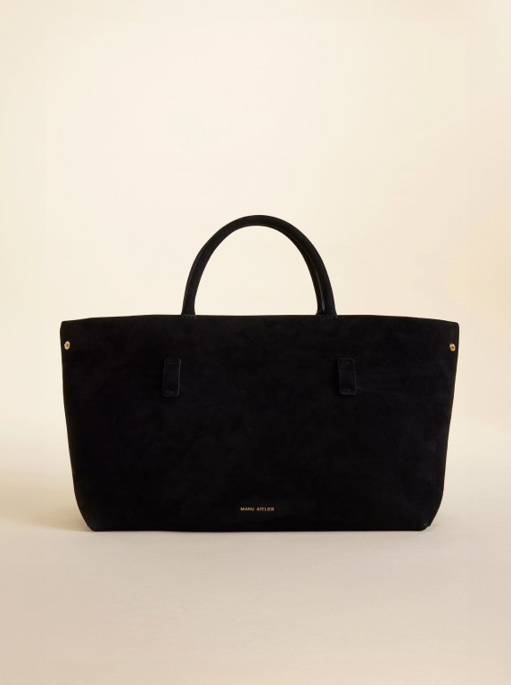 Women Manu Atelier 35 Le Cambon Bags Black | AMWNC-0832