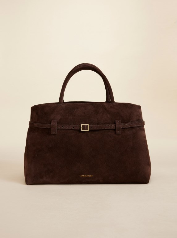 Women Manu Atelier 35 Le Cambon Bags Brown | BNRSU-8201