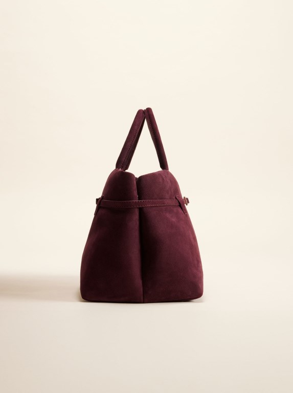 Women Manu Atelier 35 Le Cambon Bags Burgundy | AMOGF-3582