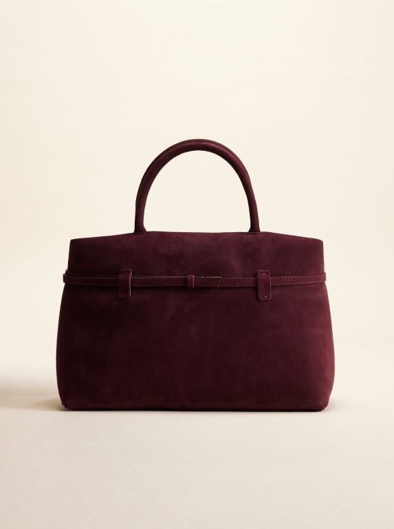 Women Manu Atelier 35 Le Cambon Bags Burgundy | AMOGF-3582