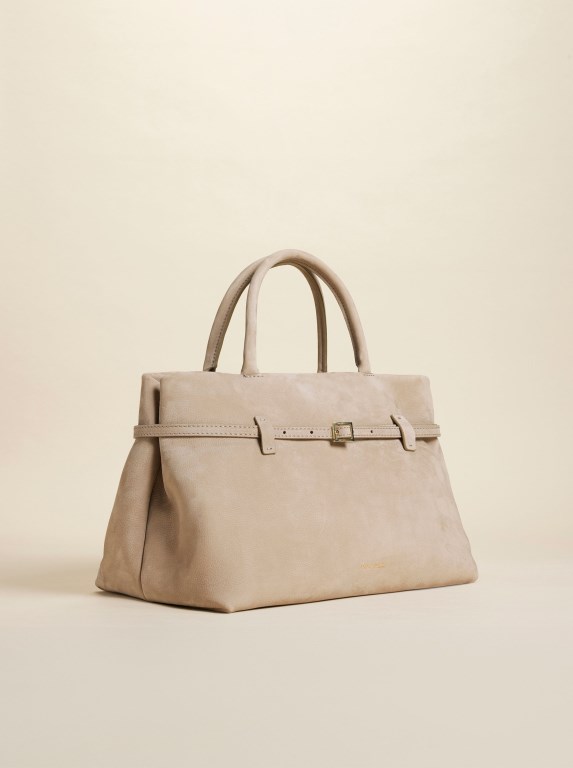 Women Manu Atelier 35 Le Cambon Bags Grey | AIUGJ-4726