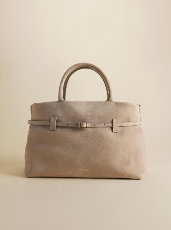 Women Manu Atelier 35 Le Cambon Bags Grey | AIUGJ-4726