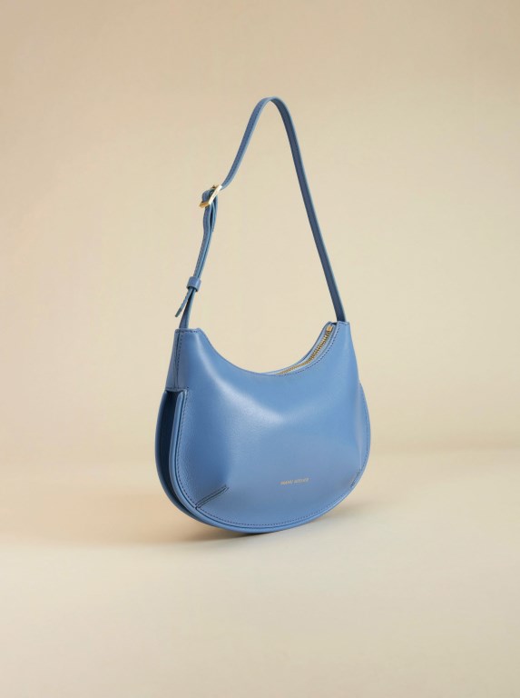 Women Manu Atelier Ilda Bags Blue | IHWQG-0154