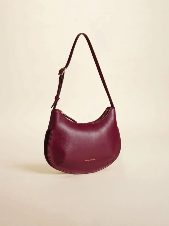 Women Manu Atelier Ilda Bags Burgundy | INXET-0619