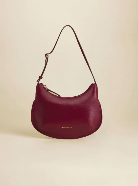 Women Manu Atelier Ilda Bags Burgundy | INXET-0619