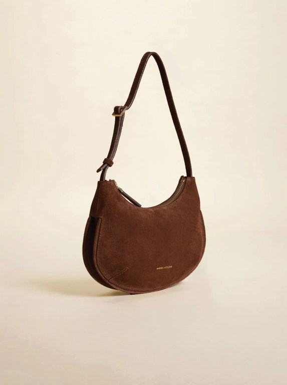 Women Manu Atelier Ilda Bags Chocolate | IMTHF-1608