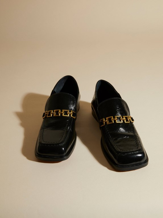 Women Manu Atelier Loafers Black | YGEJU-0852