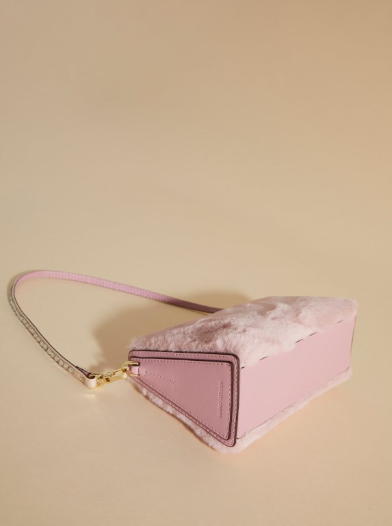 Women Manu Atelier Mini Prism Mini Bags Purple / Pink | TSAQU-8235