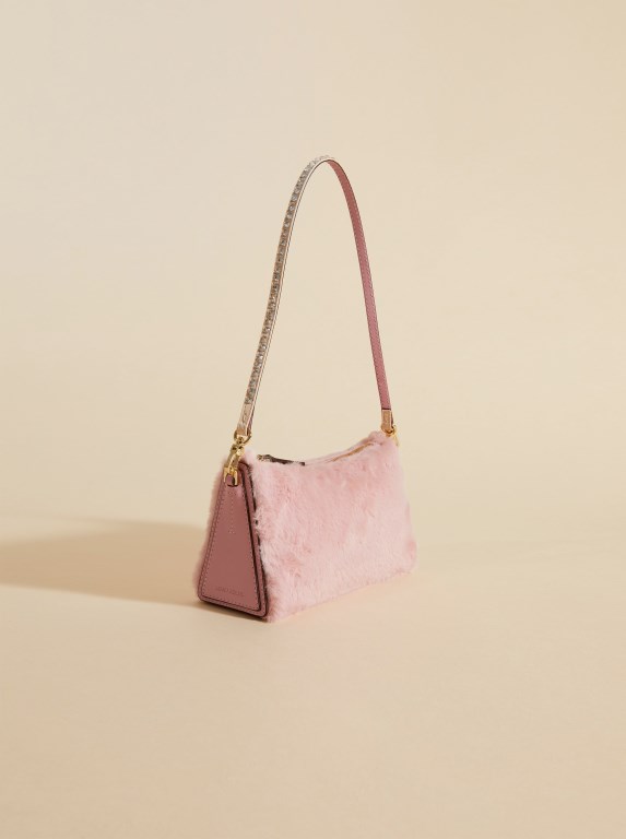 Women Manu Atelier Mini Prism Mini Bags Purple / Pink | TSAQU-8235