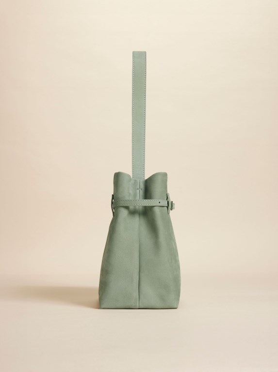 Women Manu Atelier Mini Tote du Jour Bags Green | DOIVQ-2580