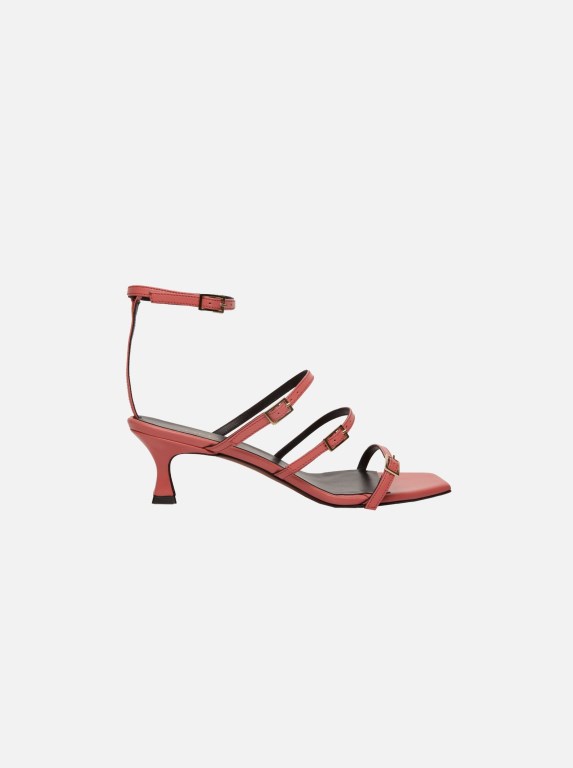 Women Manu Atelier Naomi Sandals Pink | YZKSV-4351